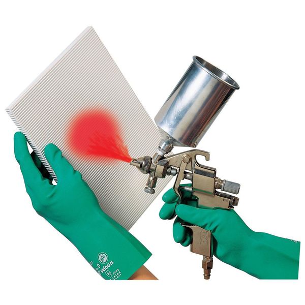 Guanto Chimico Camatril 730 Taglia 7 Verde En 388,EN 374 Psa Iii Honeywell-image