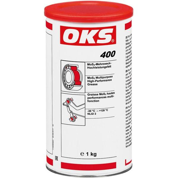 Mos² - Grasso Multiuso Ad Alte Prestazioni Oks 400 Nero Lattina Da 1 Kg Oks-image
