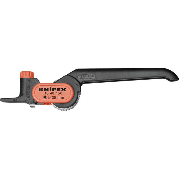Knipex 16 40 150 Knipex-Werk Jacket Stripper Suitable For Round Cable 25 Mm (Min)-image
