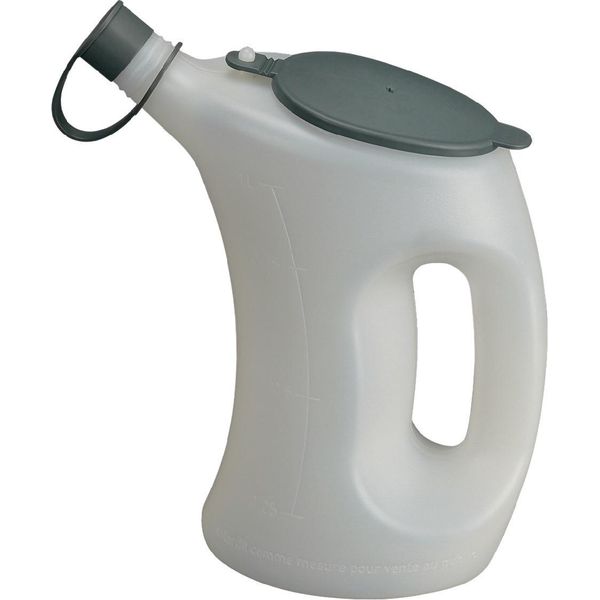 Caraffa Di Misurazione 5L Con Coperchio Protettivo/Tappo Protettivo Sul Beccuccio Hdpe Pressol-image
