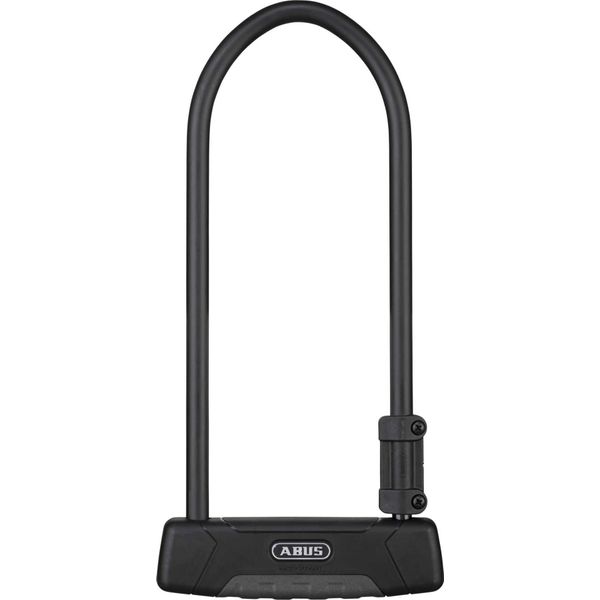 Abus U-Lock Granit Plus 470 + Staffa Eazy Kf - Serratura Per Bicicletta Con Grillo Parabolico - Livello Di Sicurezza Abus 12 - Altezza Grillo 300 Mm-image