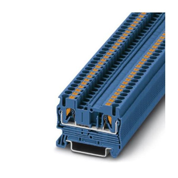 Morsettiera Passante 0,14-4Qmm, 5,2Mm, Bl - Morsettiera Di Potenza 5,2Mm 24A Pt 2,5 Bu-image