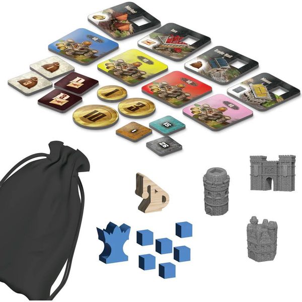 Wizkids Dungeons & Dragons: Costruttori Di Baldur's Gate (En) - Gioco Di Costruzione Di Città-image