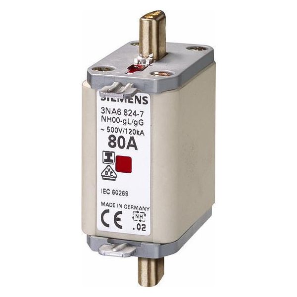 Nh Inserto Fusibile G00 160A 500AC/250DC - Fusibile A Bassa Tensione Hrc NH00 160A 3NA6836-image