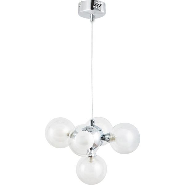 Lampada A Sospensione Spheres G9 5X28W Colore Cromo 2623 Briella Rabalux-image