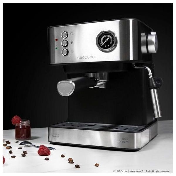 Cecotec Cafetera Express Power Espresso 20 Matic Professional 850 W 20 Bares Macchina Potente-image