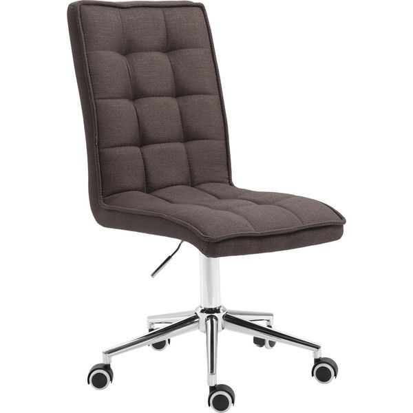Sgabello Da Lavoro Clp Peking V2 In Tessuto Girevole E Regolabile In Continuo, Grigio Scuro-image