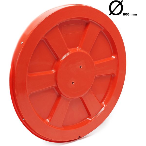 Specchio Per Il Traffico Wiltec 80 Cm Convesso, Specchio Di Sicurezza Rotondo Con Campo Visivo Di 130-160°, Specchio Convesso In Policarbonato, Specchio Di Sorveglianza Per Le Uscite Con Materiale Di Montaggio Incluso-image