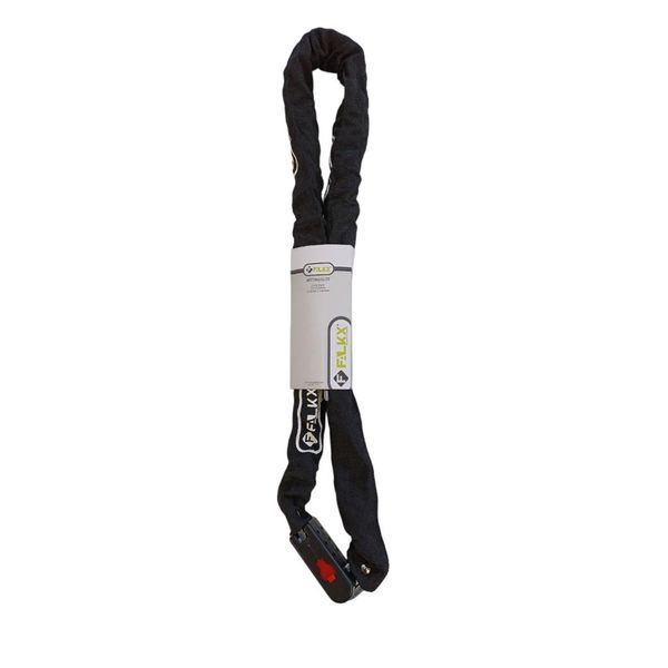 Falkx City Chain Lock 7X1200Mm Schwarz-image