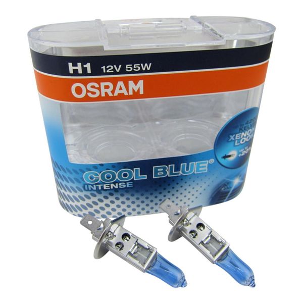 2X Osram H1 Cool Blue Intense Cbi Duo-Pack Lampadine Per Abblendlicht-image