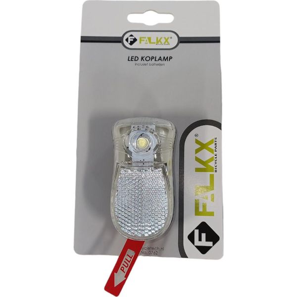 Falkx Faro Anteriore Led A Batteria Nero-image