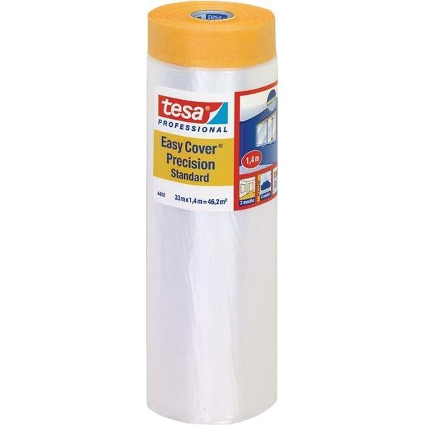 Tesa 04402-00002-01 Abdeckfolie Easy Cover® (L X B) 33 M X 1,4 M 1 St-image