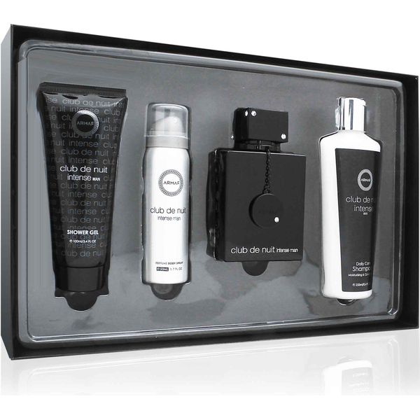 Armaf Club De Nuit Intense Man Set Regalo Per Uomo Eau De Toilette 105 Ml + Deospray 50 Ml + Gel Doccia 100 Ml + Shampoo 250 Ml-image