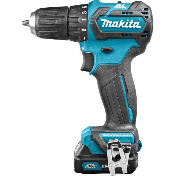 Makita DF332DSAJ, Trapano Con Impugnatura A Pistola, 1 Cm, 2,8 Cm, 1 Cm, 0,8 Mm, 450 Giri/Min-image