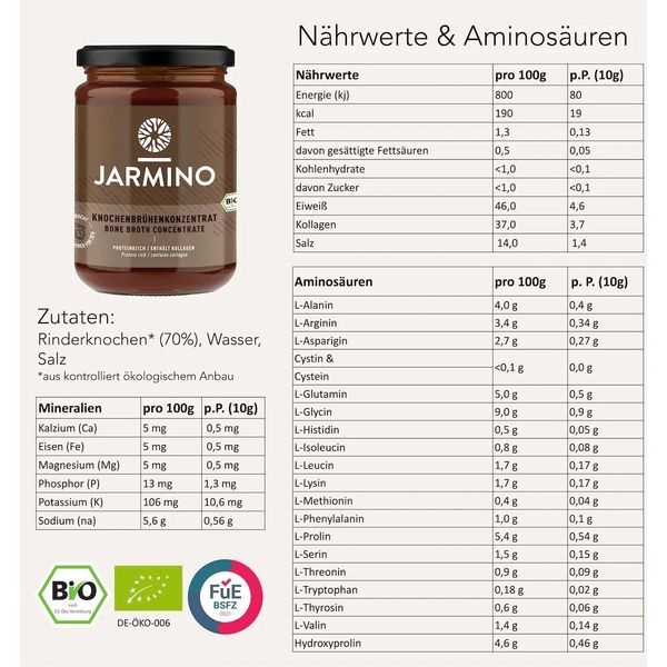 Jarmino Brodo D'ossa Concentrato Di Manzo (440G)-image
