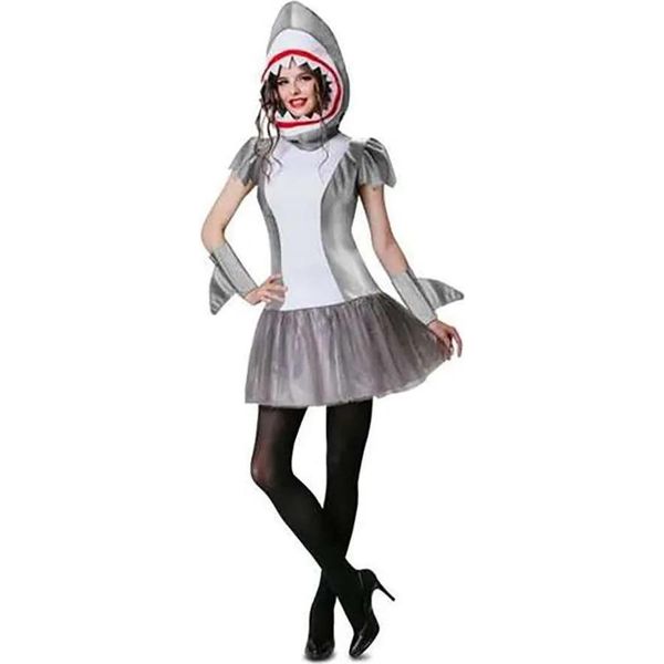Costume Da Mamma Squalo Grigio L Grigio L-image