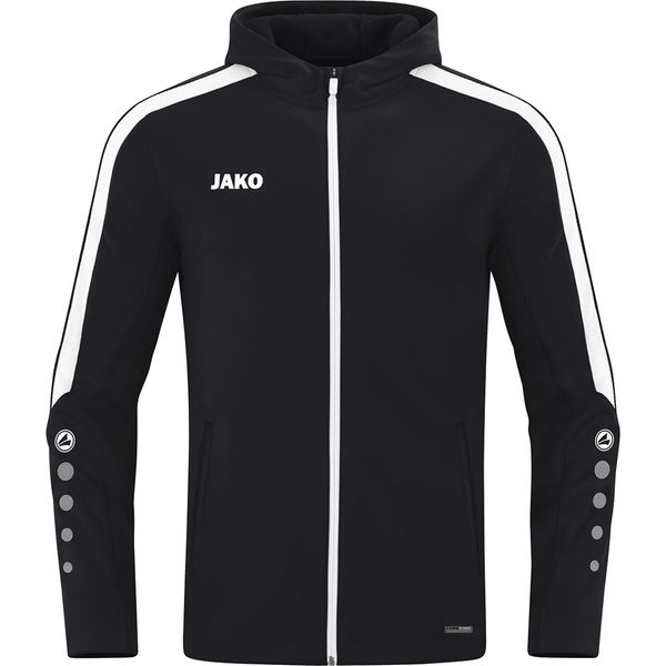 Jako Giacca Con Cappuccio Power, Colore:Nero, Taglia:128-image