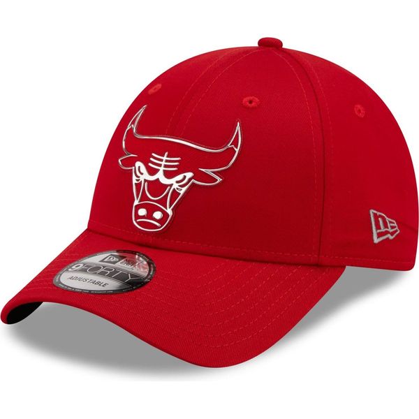 Cappellino Snapback New Era 9Forty - Logo Foil Chicago Bulls Rot-image