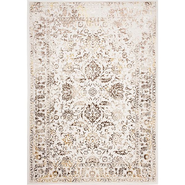 Tappeto Tapiso Golden Modern A Pelo Corto Beige Golden ÖKotex 140 X 200 Cm-image