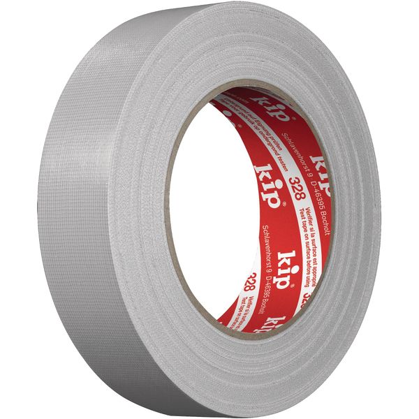 Nastro In Tessuto Extra 328 Grigio Chiaro L.25M L.30Mm Rl.Kip-image