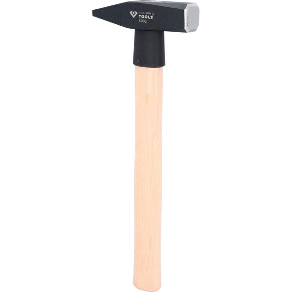 Brilliant Tools Martello Da Fabbro Con Manico In Hickory, 500 G-image