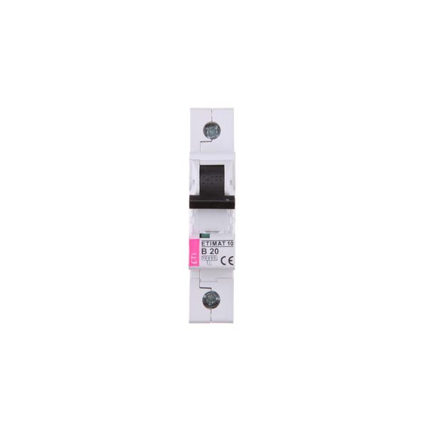 Interruttore 1P B 20A 10Ka Ac ETIMAT10 002121717-image