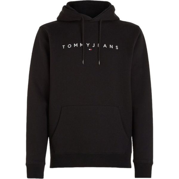 Tommy Jeans - Felpa Uomo Regular Con Logo Lineare - Taglia M-image