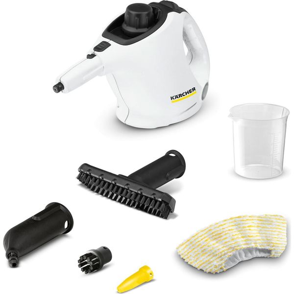 KäRcher Sc 1 Cylinder Steam Cleaner 1200 W Black White-image