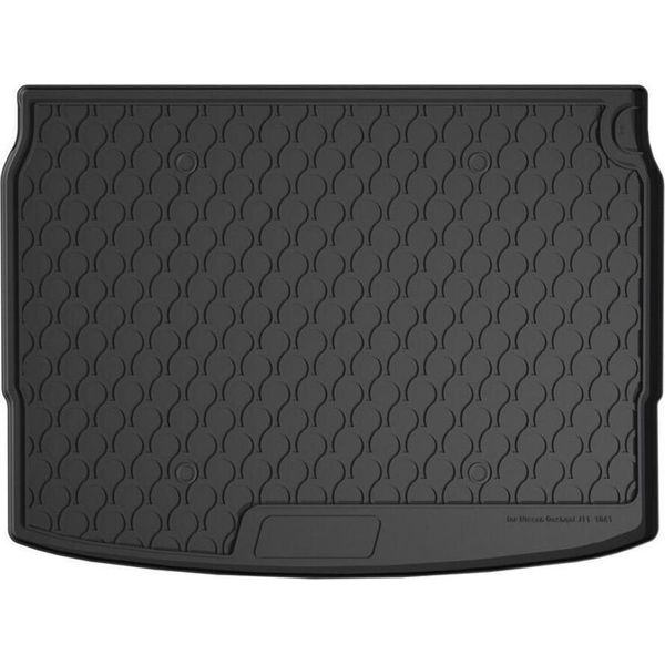 Tappetino In Gomma Per Bagagliaio Compatibile Con Nissan Qashqai 02/14>03/21-image