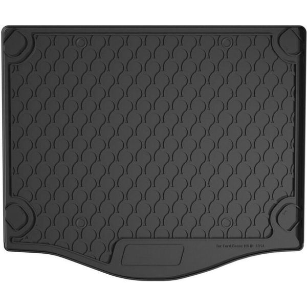 Tappetino In Gomma Personalizzato Compatibile Con Ford Focus Estate 06/18-image