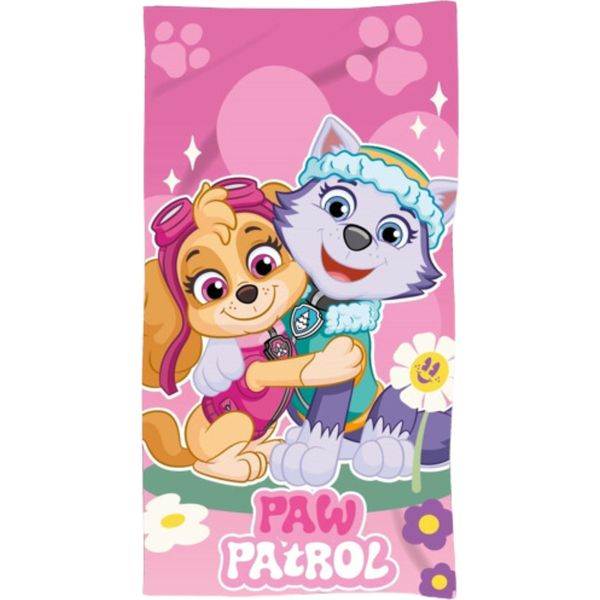 Paw Patrol "Skye E Everest"" Telo Da Spiaggia / Telo Da Mare / Telo Da Bagno 70 X 140 Cm | 100% Poliestere"-image