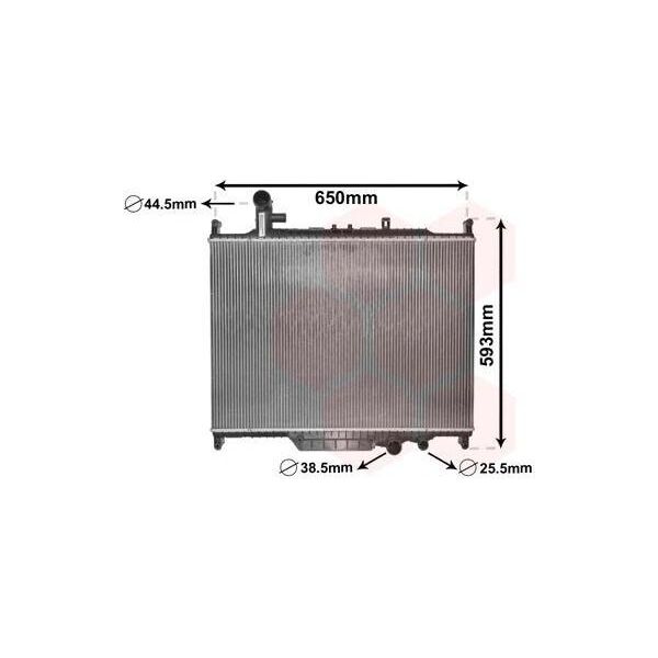 Van Wezel 02002225 - Oe LR015561 Radiatore, Raffreddamento Motore Per Range Rover Sport (L320)-image