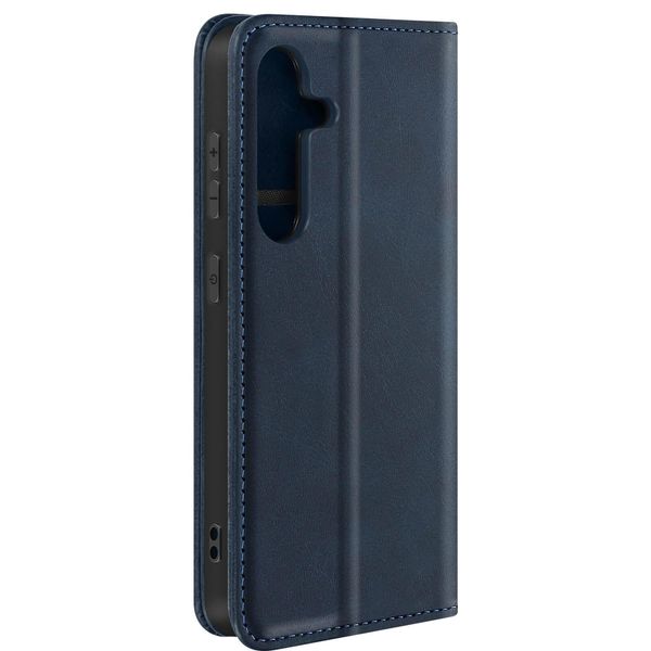 Avizar, Samsung S24 / S25 Flip Cover Portafoglio Con Scomparti E Funzione Stand, Blu Scuro-image