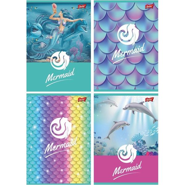 Taccuino A5 16K Check Mermaid Unipap-image