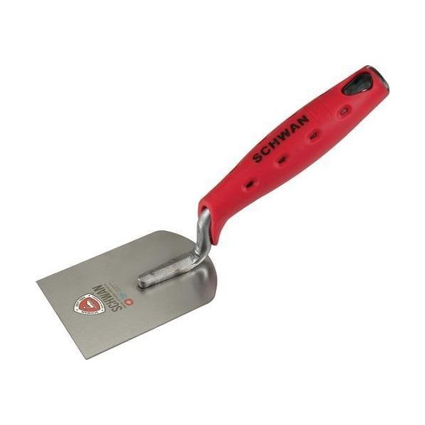 Frattazzo Da Stuccatore Larghezza 40 Mm Completamente Saldato, Acciaio Inox Con Manico In Legno Acciaio Inox-image