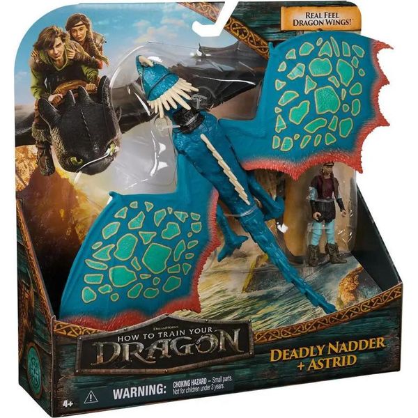 Spin Master Come Addestrare Il Tuo Drago - Deadly Nadder E Astrid 6074005-image