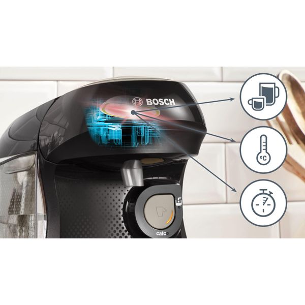 Macchina Per Capsule Bosch Tassimo Happy Friendly TAS109E, Colore:Nero-image