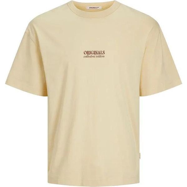 Jack & Jones Mykonos Back Maglietta A Maniche Corte Beige Xl Uomo Beige Xl-image