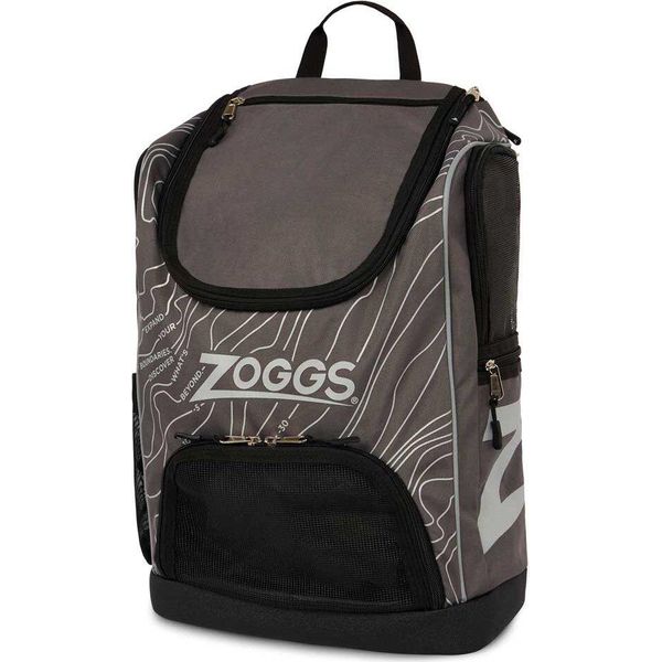 Zoggs Planet R-Pet 33L Zaino Nero, Grigio Nero, Grigio Taglia Unica-image