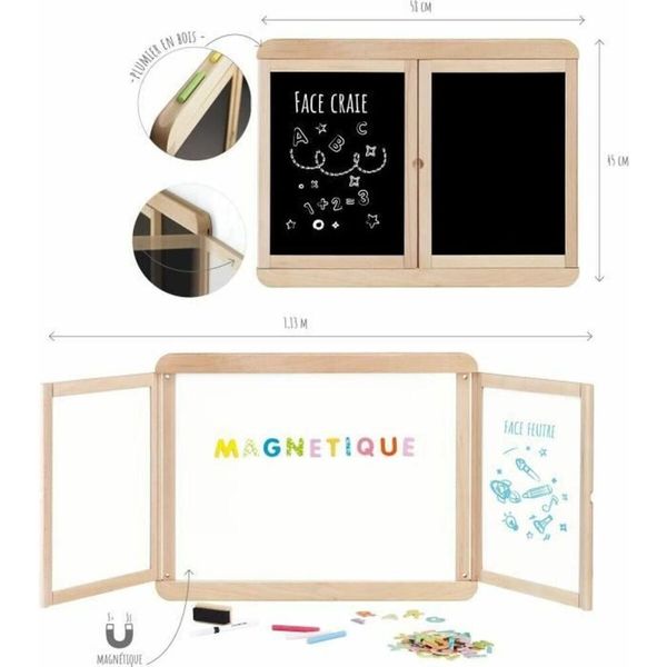 Jeujura 8807, Set Creativo Per Bambini, 3 Anni/Anni, Legno, Multicolore-image