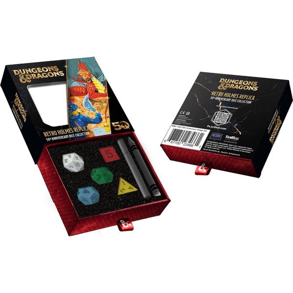Dungeons & Dragons WüRfel Set 50° Anniversario: Replica Retro Holmes-image
