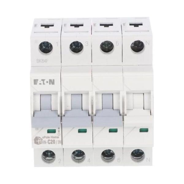 Interruttore Automatico 3P+NC 20A 6Ka Ac Xpole Home HN-C20/3N 194912-image