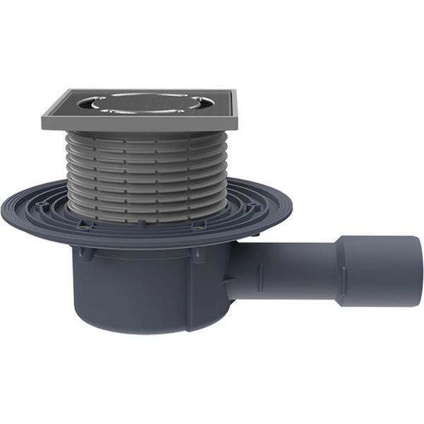 Hutterer & Lechner Hl510Prblue Scarico A Pavimento. DN40/50 Orizzontale Gv Primus. 123X123Mm/115X115Mm-image