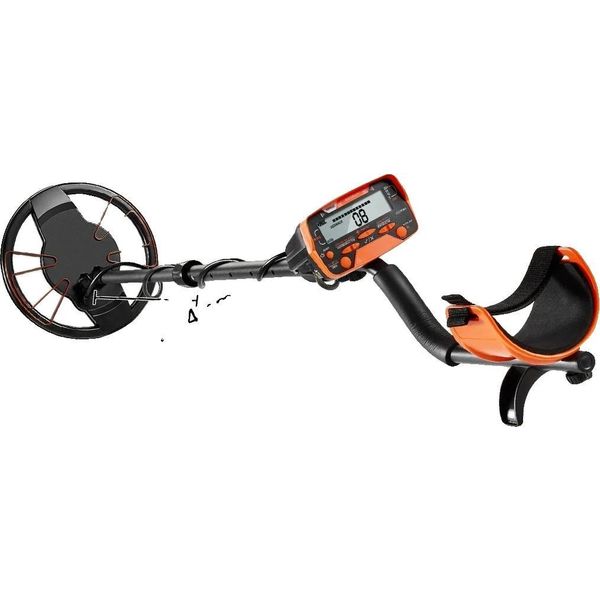 Metal Detector, Bobina Di Ricerca Impermeabile, Impugnatura Regolabile, Bobina Di Ricerca Da 10 Pollici-image