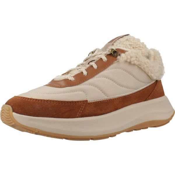 Sneakers Del Marchio Fitflop Del Modello Mode Flow Shearling-Mix Sne Marrone-image