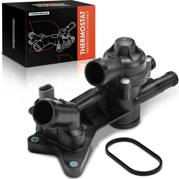 Frankberg 1X Termostato Refrigerante Per Vw Polo Seat Ibiza 3 4 Toledo 4 Skoda Fabia I Rapid-image