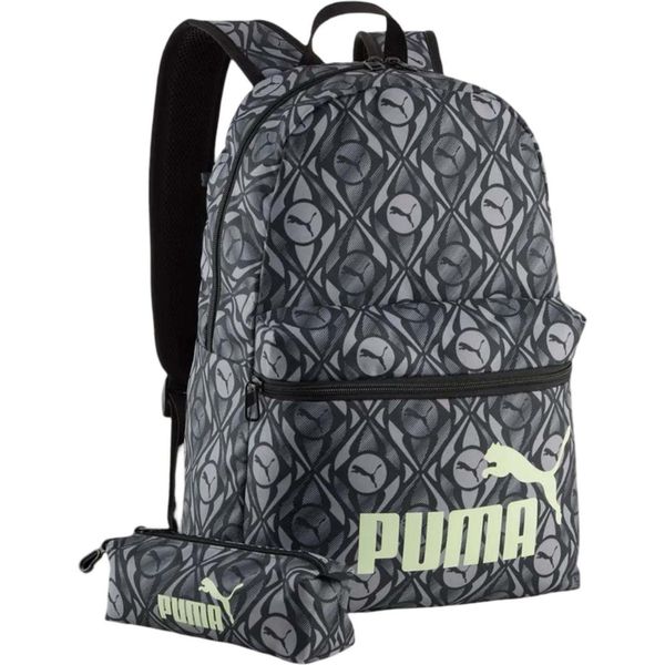 Puma Zaino Per Il Tempo Libero Zaino Phase Backpack 20L Puma Black - Apple Spritz - Football Aop Antracite-image