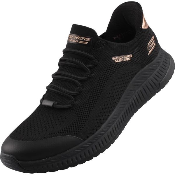 Skechers Slip-Ins Bobs Squad 4 Dire Step Sneakers Da Donna Nero-image