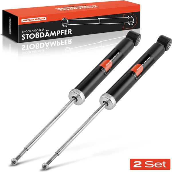 Frankberg 2X Ammortizzatori A Gas Per Asse Posteriore Sinistro E Destro Per Audi A4 8K2 8K5 A6 4G2 4GC 4G5 4GD 2007-2018-image