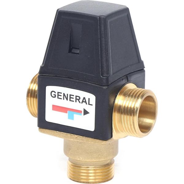 Valvola Miscelatrice Termostatica Per Acqua - DN20 A 3 Vie - Acciaio Inossidabile - Temperatura Costante - Protezione Anticalcare - Funzione Di Sicurezza - Indaco-image